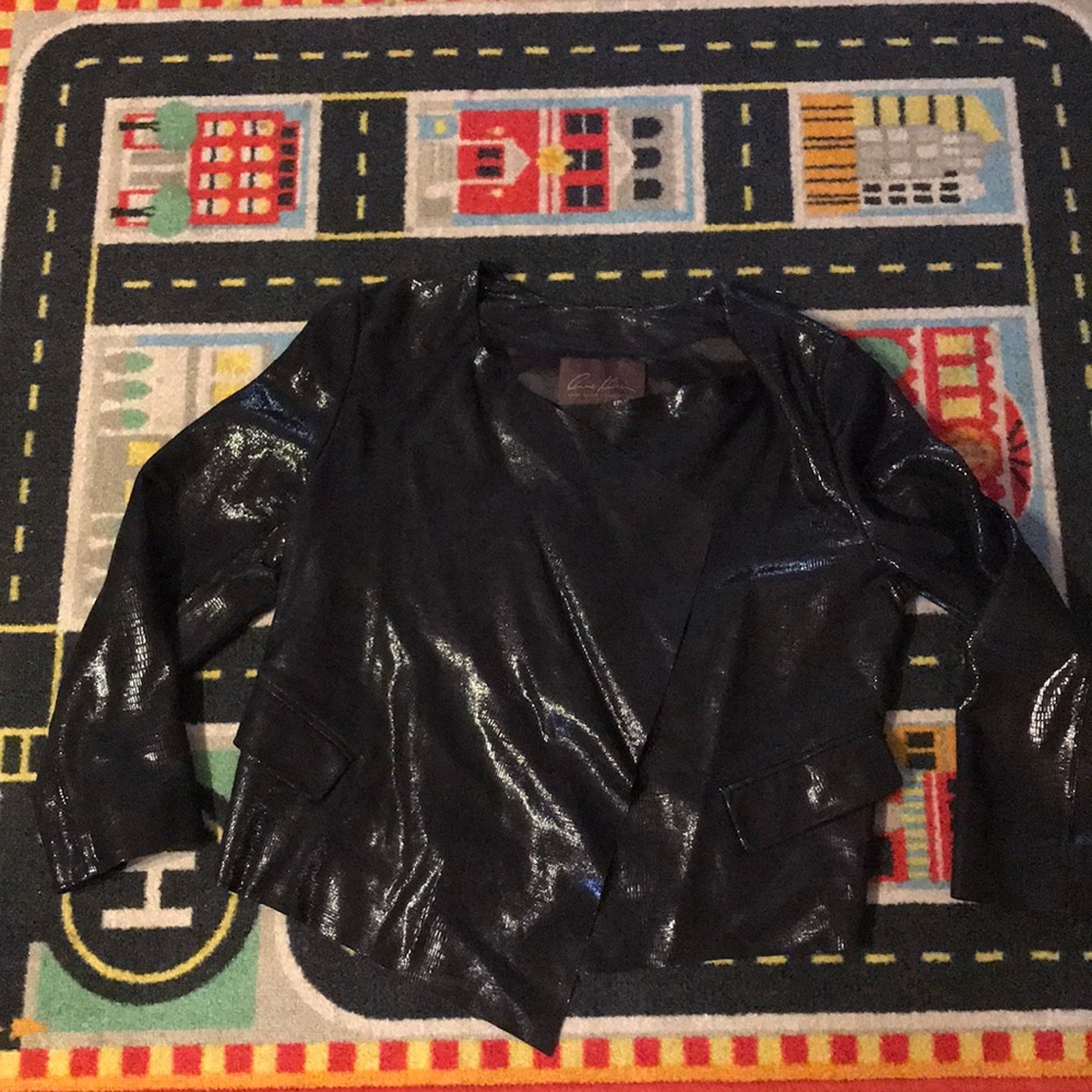 Anne Klein real leather jacket